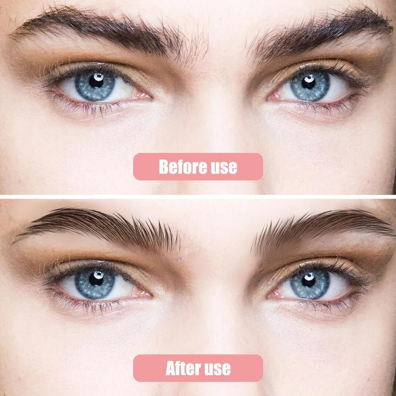 Eyebrow Scissors Set, 3Pcs/Set Eyebrow Trimmer, Eyebrow Shaping Tool, Eyebrow Product for Women & Girls, Portable Eye Makeup Tools for Home & Travel